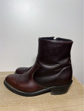 Double H Men's Leather Western Boots Size 8.5